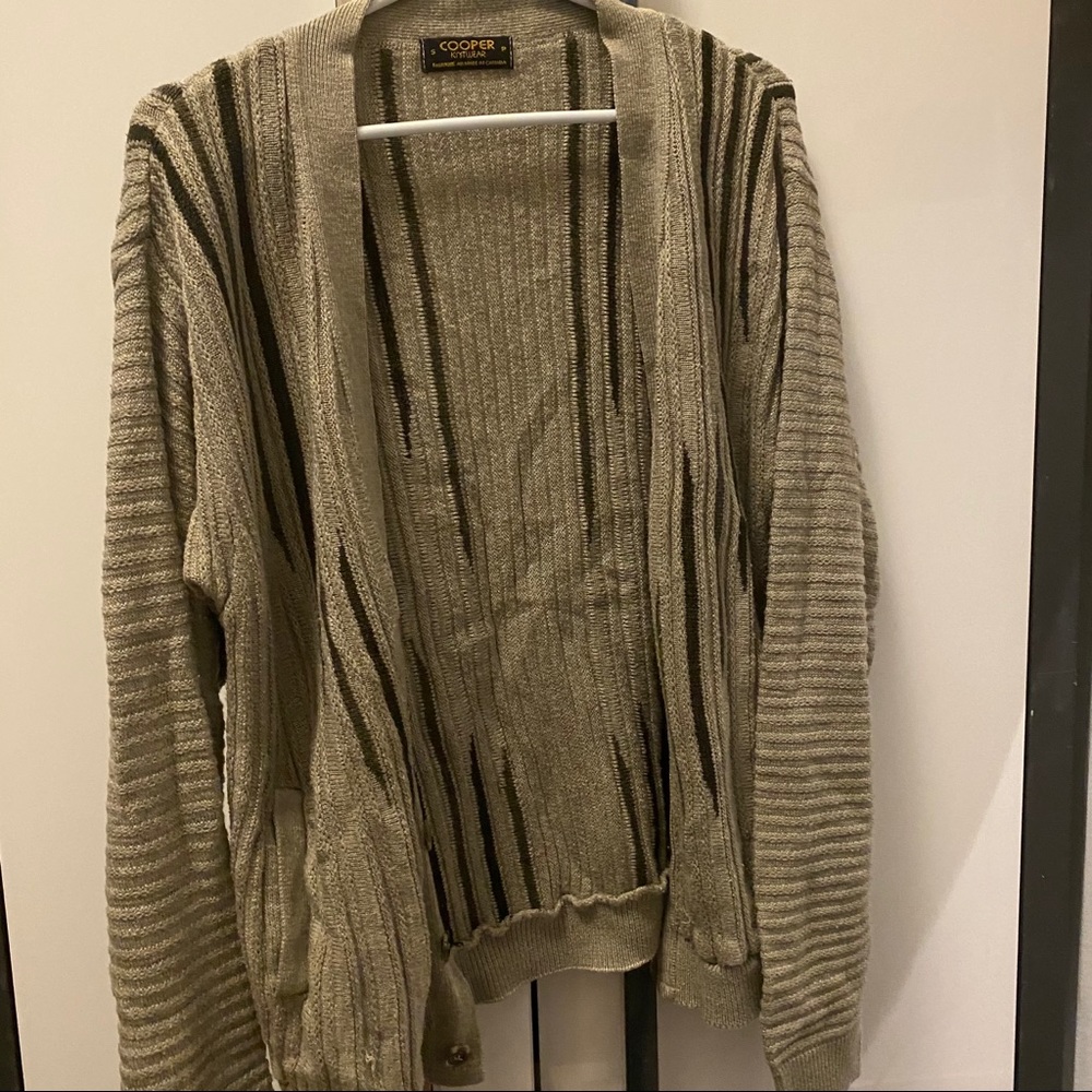 Vintage grey oversized cardigan